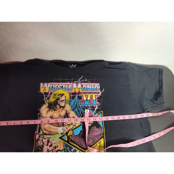 WrestleMania VI Retro 2021 Remake Graphic T Shirt 2X - Picture 6 of 7